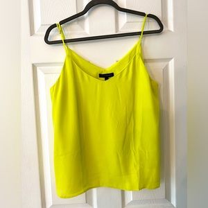 Banana Republic neon yellow cami